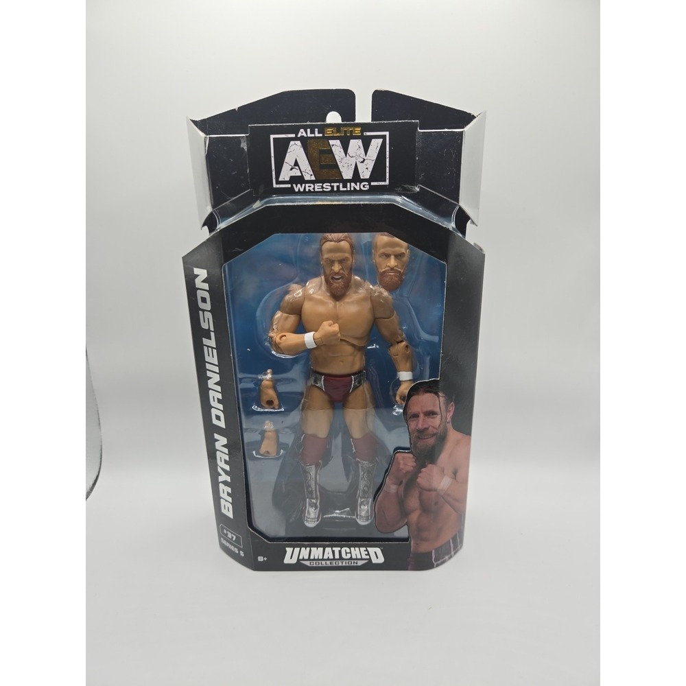 Bryan Danielson AEW Unmatched Series 5 Jazwares Wrestling Figure American Dragon